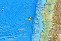 Σεισμός 5,6 Ρίχτερ ανοιχτά της Χιλής